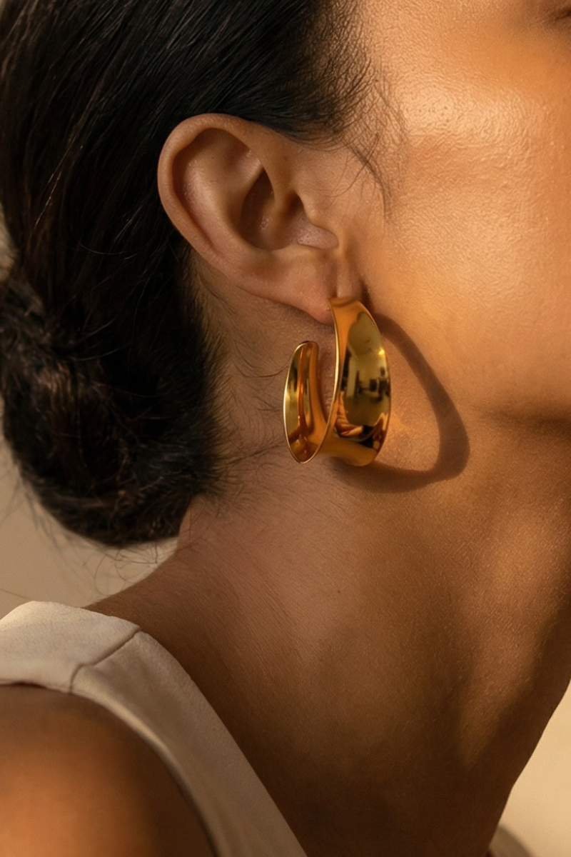 Boucle d'oreille Goldie - Madi Babe