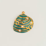 Charm Émeraude Bohème