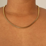 Collier Carré Doré